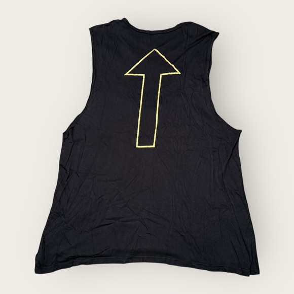 30 Seconds to Mars Gold Foil Triad Cutoff Tee - Picture 3 of 5